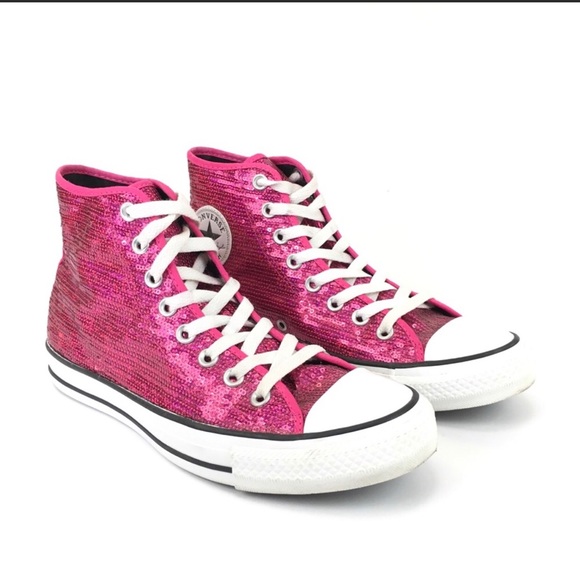 sequin high tops